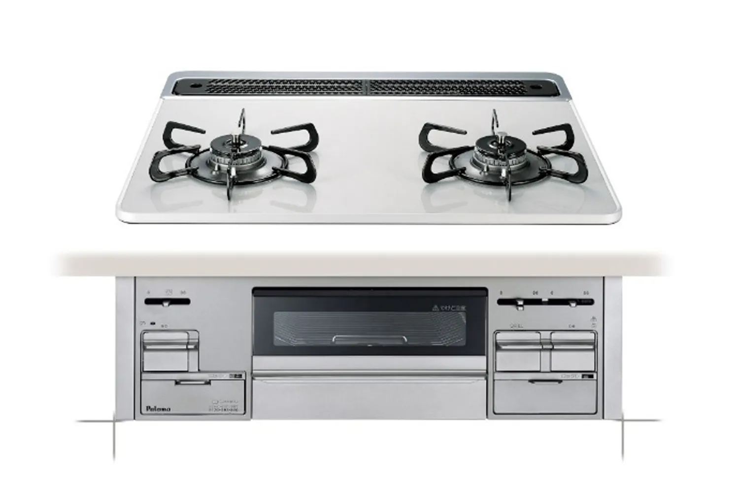 パロマ　ビルトインコンロ　シストの画像