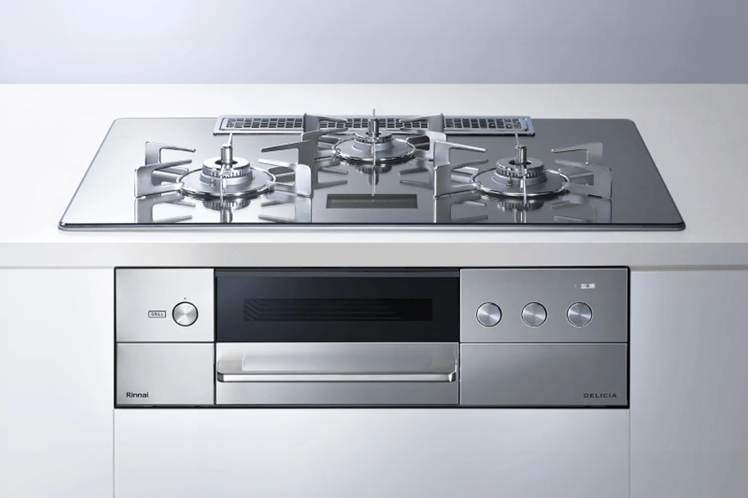 リンナイ　ビルトインコンロ　デリシアの画像